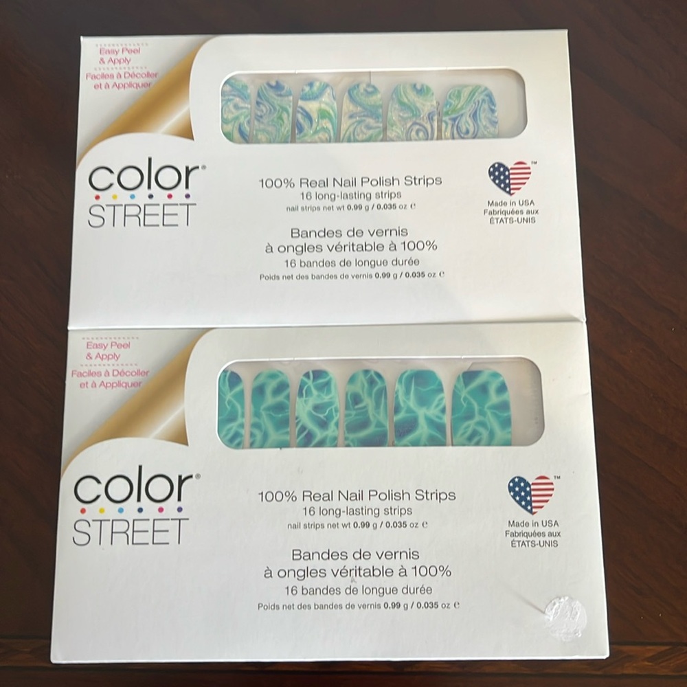 Color Street nail polish 2 unopened packs